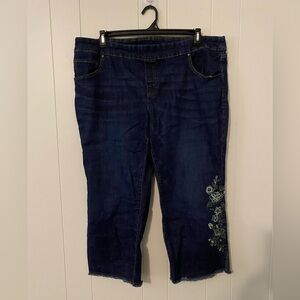 ❤️Pioneer Woman denim capris size xxxl